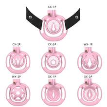 Afbeelding in Gallery-weergave laden, Sissy BDSM With Wearable Chastity Cage - 3