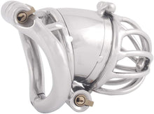 Load image into Gallery viewer, Mini Metal Chastity Device 1.77 inches long