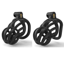 Lade das Bild in den Galerie-Viewer, Keuschheitsgürtel-Set mit schmalem Gesicht und 3D-Stegosaurus-Motiv