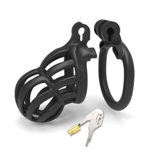 Lade das Bild in den Galerie-Viewer, Keuschheitsgürtel-Set mit schmalem Gesicht und 3D-Stegosaurus-Motiv