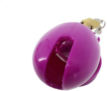 Load image into Gallery viewer, Purple Plastic Cock Cage 3.15 inches and 3.94 inches long