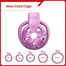 Load image into Gallery viewer, Spice Petal Purple Chastity Cage