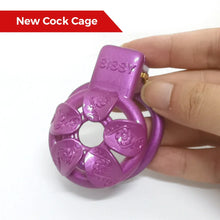 Load image into Gallery viewer, Spice Petal Purple Chastity Cage