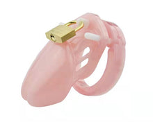 Load image into Gallery viewer, Firm Plastic Chastity Cage 1