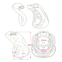 Lade das Bild in den Galerie-Viewer, Sissy Wrangler Peniskäfig aus Kunstharz (alle Ringe inklusive)