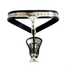 Load image into Gallery viewer, Male Shield Stainless Steel Adjustable Chastity Belt