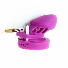 Load image into Gallery viewer, Silicone Chastity Cage Soft & Strict