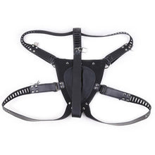 Load image into Gallery viewer, Men's Leather Chastity Belt