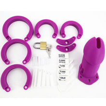 Load image into Gallery viewer, Silicone Chastity Cage Soft & Strict