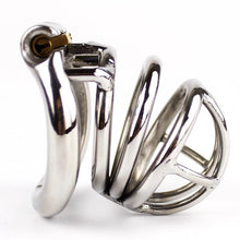 Load image into Gallery viewer, Metal Chastity Cage Small & Shabby