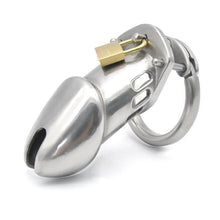 Load image into Gallery viewer, Metal Chastity Cage Long & Hard