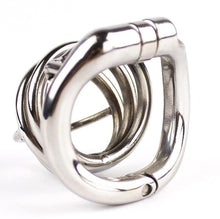 Load image into Gallery viewer, Metal Chastity Cage Small & Shabby