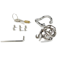 Load image into Gallery viewer, Screw-Me-If-You-Can Cock Cage 2.28 inches Long