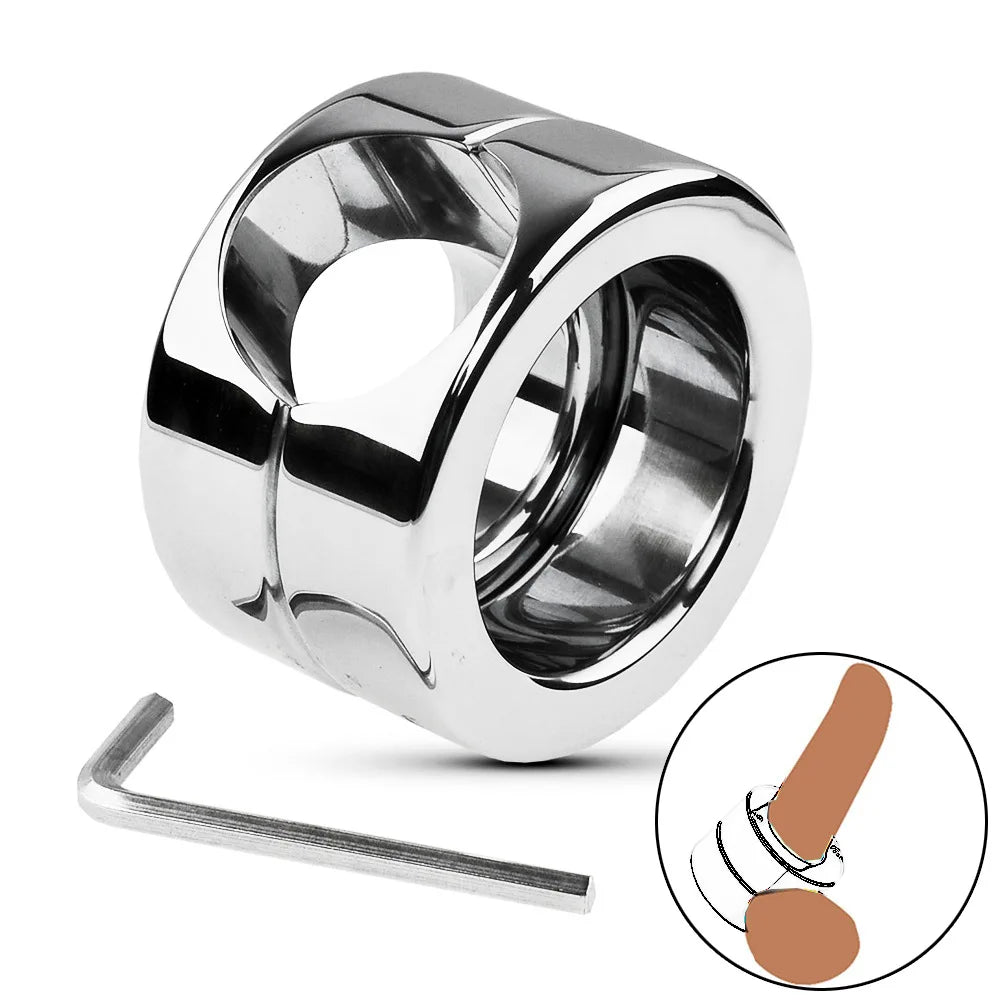 Schwere Cockring-Klemme aus Metall chastity-devices Schwere Cockring-Klemme aus Metall chastity-devices