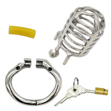 Load image into Gallery viewer, Newest Stainless Steel Male Chastity Device