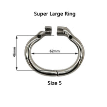 Load image into Gallery viewer, Newest Stainless Steel Male Chastity Device