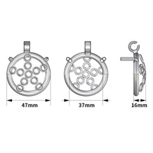 Load image into Gallery viewer, New Five-star Wheel Forging Chastity Cage With Belt