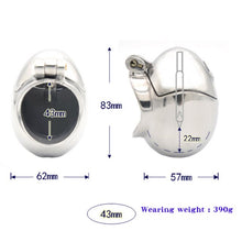 Afbeelding in Gallery-weergave laden, Roestvrijstalen eivormige haankooi