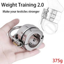 Load image into Gallery viewer, Stainless Steel Testicle Ball Cock Ring