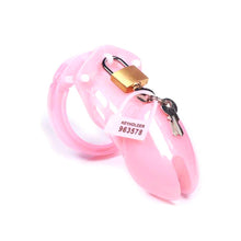 Load image into Gallery viewer, PinkHoly Trainer Chastity Cage 3.94 inches long