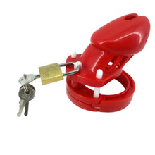 Load image into Gallery viewer, Red Plastic Cage 3.15 inches and 3.94 inches long