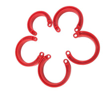 Load image into Gallery viewer, Red Plastic Cage 3.15 inches and 3.94 inches long