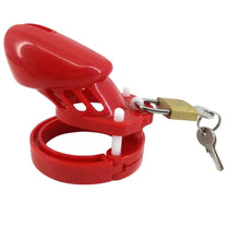 Load image into Gallery viewer, Red Plastic Cage 3.15 inches and 3.94 inches long