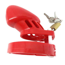 Load image into Gallery viewer, Red Plastic Cage 3.15 inches and 3.94 inches long