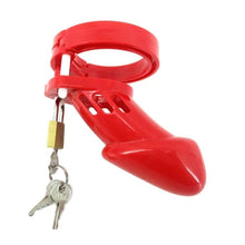 Load image into Gallery viewer, Red Plastic Cage 3.15 inches and 3.94 inches long