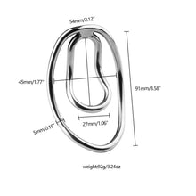 Load image into Gallery viewer, Metal Sissy Fufu Clip Chastity Device