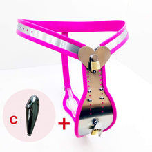 Load image into Gallery viewer, Heart-shaped Adjustable 2.0 Generation Male Chastity Belt
