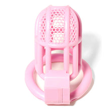 Load image into Gallery viewer, Honeycomb Chastity Device With 4 Ring