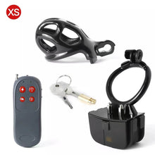 Afbeelding in Gallery-weergave laden, Zwarte elektrische schok Mamba kuisheidskooi