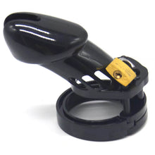 Load image into Gallery viewer, Black Plastic Cock Cage 3.15 inches and 3.94 inches long