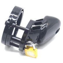 Load image into Gallery viewer, Black Plastic Cock Cage 3.15 inches and 3.94 inches long