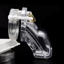 Afbeelding in Gallery-weergave laden, CB-3000 Transparant kuisheidsapparaat voor mannen