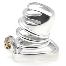 Load image into Gallery viewer, The Prisoner Chastity Cage 2.4 inches Steel