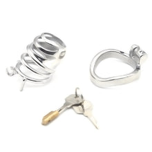 Load image into Gallery viewer, The Prisoner Chastity Cage 2.4 inches Steel 2