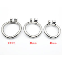 Afbeelding in Gallery-weergave laden, Roestvrijstalen Stealth Lock Mannelijk Kuisheidsapparaat met Urethrale Katheter