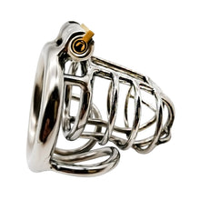 Afbeelding in Gallery-weergave laden, Nieuw roestvrijstalen kuisheidsapparaat voor mannen