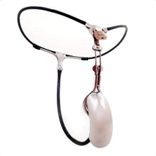 Load image into Gallery viewer, Portable Version Male Stainless Steel chastity Belt