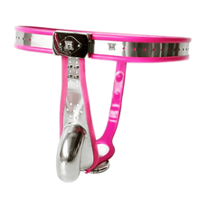 Load image into Gallery viewer, T 3.0 Stainless Steel Male Chastity Belt