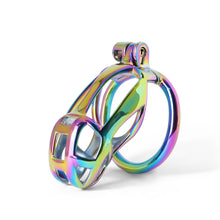 Load image into Gallery viewer, Colorful Stainless Steel MAMBA Chastity Cage