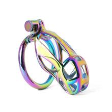 Load image into Gallery viewer, Colorful Stainless Steel MAMBA Chastity Cage