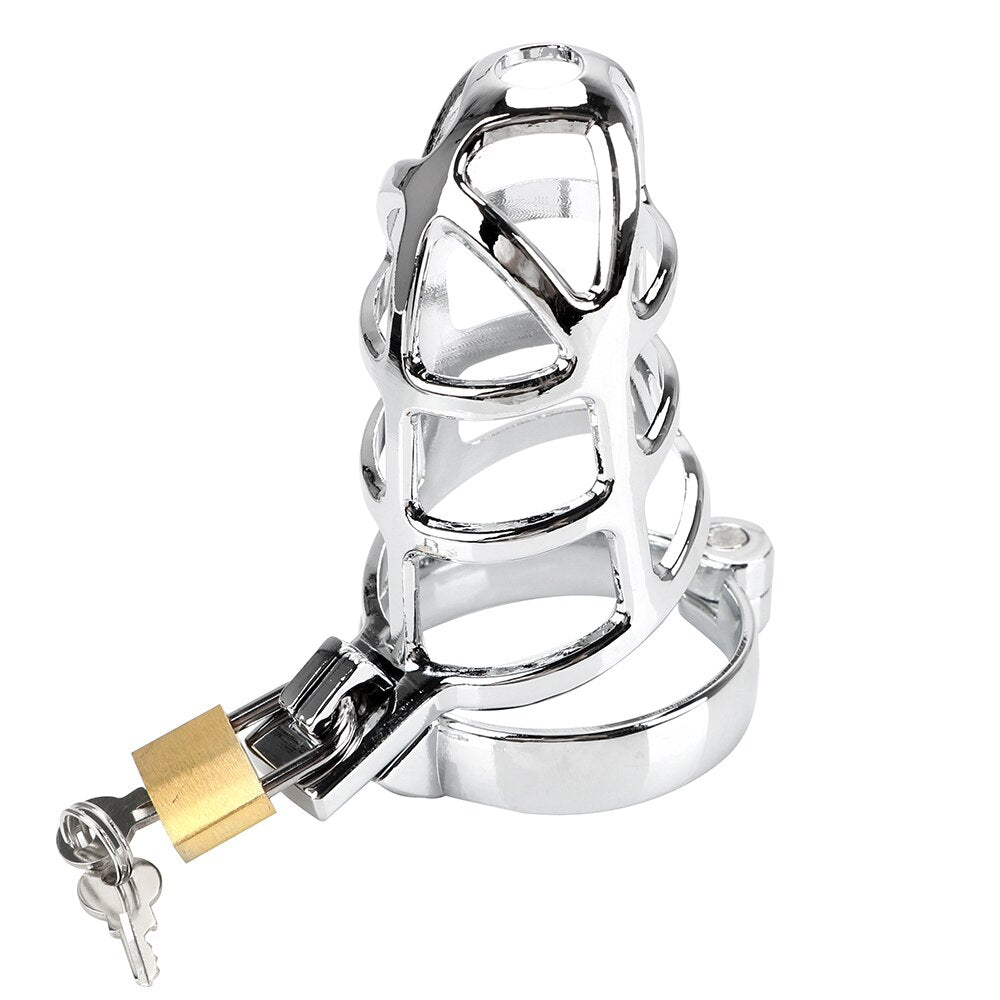 METAL CHASTITY CAGE COCK CAGE 2.76 INCHES LONG