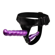 Afbeelding in Gallery-weergave laden, Dubbele strap-on met dubbele dildo's voor beginners
