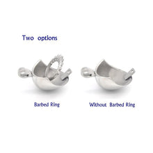 Afbeelding in Gallery-weergave laden, Roestvrijstalen eivormige haankooi