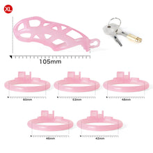 Load image into Gallery viewer, Ice Vision Design Pink Cobra Chastity Cage