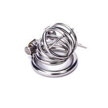 Load image into Gallery viewer, Small Chastity Device 1.10 inches, 1.58 inches, and 2.04 inches long