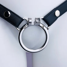 Load image into Gallery viewer, Leather Chastity Cages Anti-off Adjustable